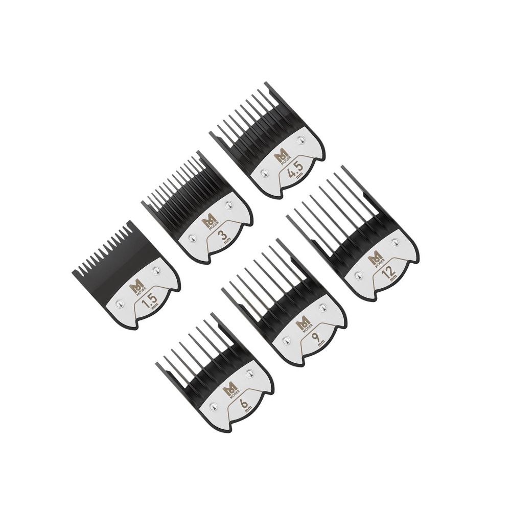 Набор магнитных насадок Moser Magnetic Premium, 6 шт. (1801-7000)