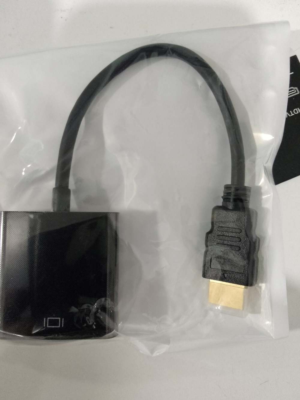 Конвертер штекер HDMI - гнездо VGA (19M/15F) MRM-POVER H179