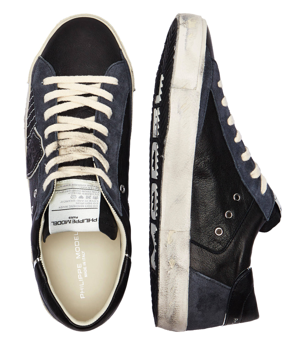 Кожаные кроссовки prsx Philippe Model - черный(PRLU)