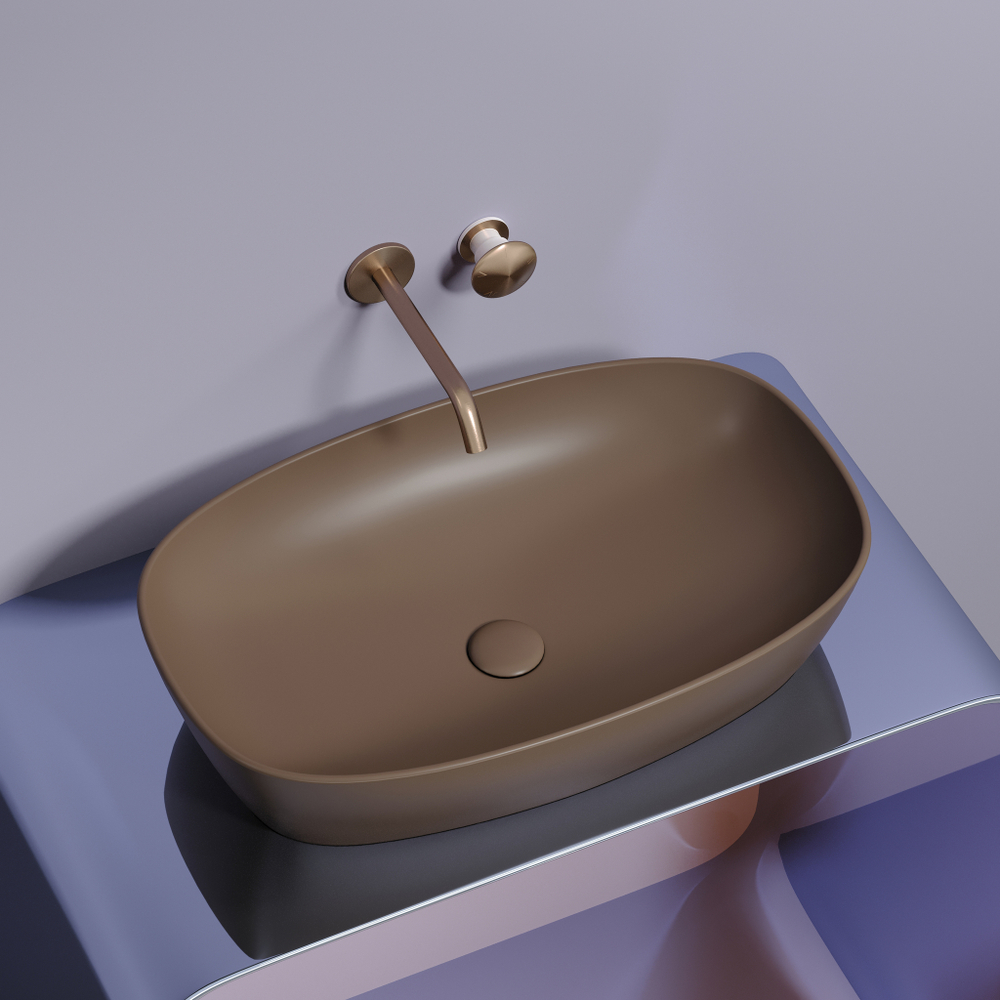 Раковина Ceramica Nova Element 60 см CN6049MDB темно-коричневая
