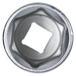 KING TONY (423527M) Головка торцевая глубокая шестигранная 1/2", 27 мм