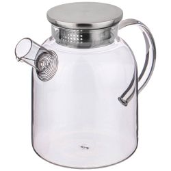 ЧАЙНИК ЗАВАРОЧНЫЙ AGNESS "SMOKY" 1700 МЛ. ЦВЕТ:ДЫМЧАТЫЙ