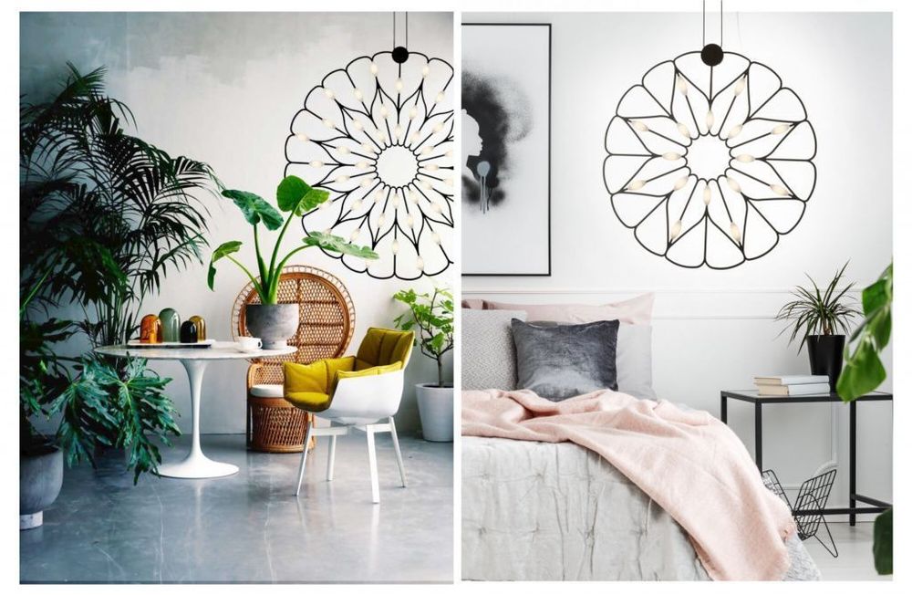 Подвесной светильник светодиодный Maytoni Volare MOD037PL-L48B