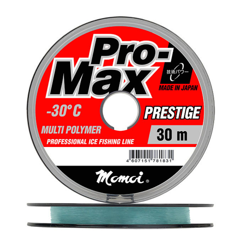 Леска Pro-Max Prestige 0,091 мм., 1,0 кг, 30 м, прозрачная