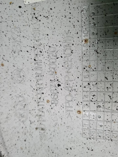 Накладка заднего бампера Kia Soul 3 SK (2019-2022)