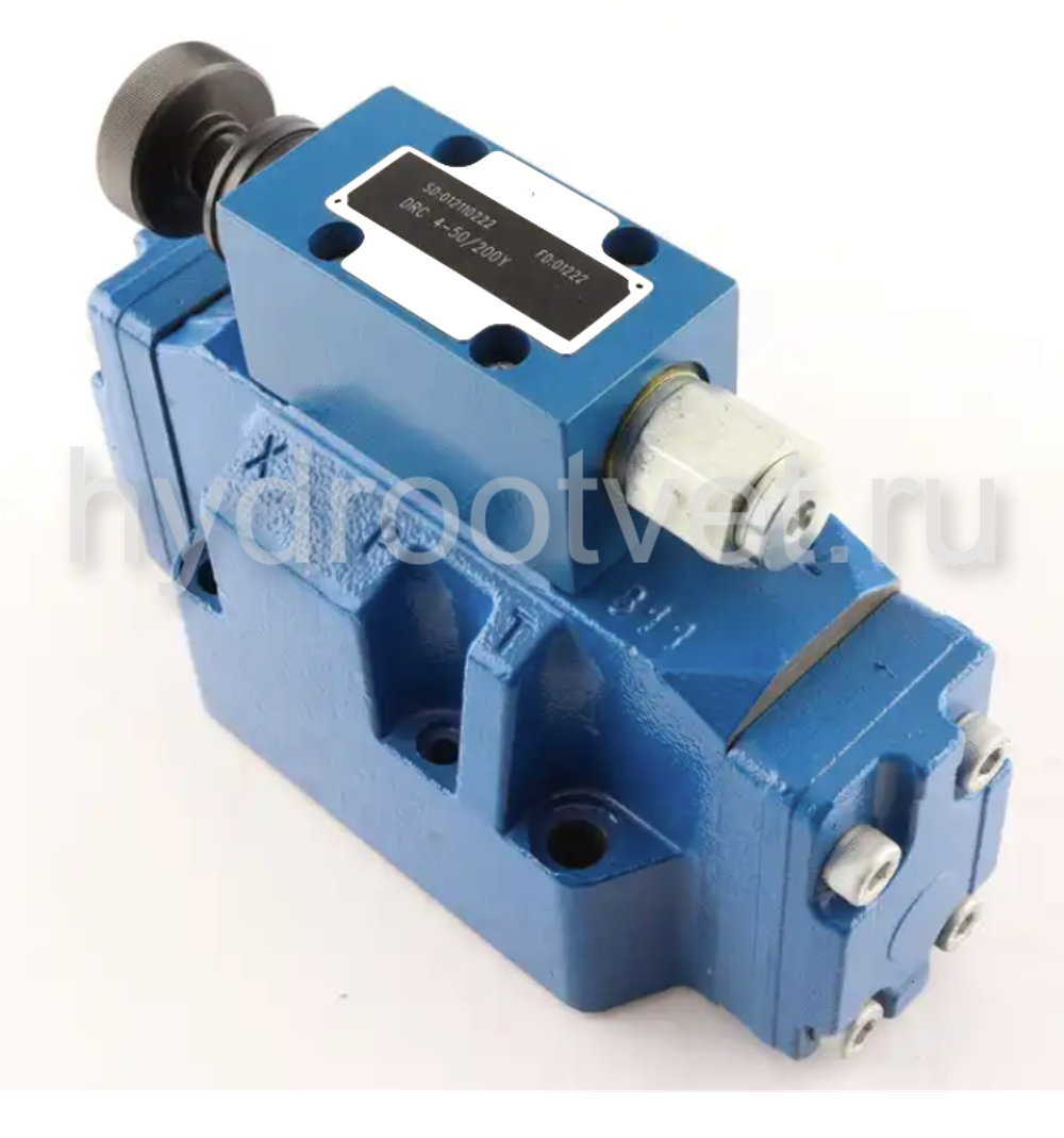 3DR16P5-5X/200Y/00M - Редукционный клапан непрямого действия трехлинейный Ду16 с давлением регулировки до 200 бар, ISO 4401-07 (CETOP07)