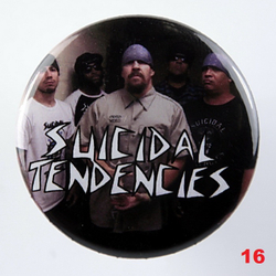 Значок Suicidal Tendencies ( в ассортименте )