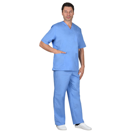 Костюм хирурга универсальный голубой