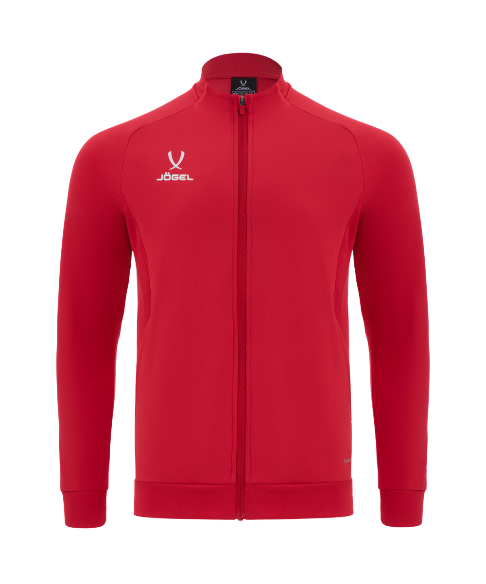 Джемпер тренировочный на молнии JÖGEL PREMIER PerFormDRY Training FZ Jacket, красный