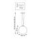 Люстра подвесная 1x12W(led) E27 белый Grazia Lightstar 608116
