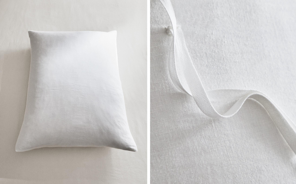 Zara Home наволочка декоративная из льна, светло-бежевый, 70x90 см · 3150/008