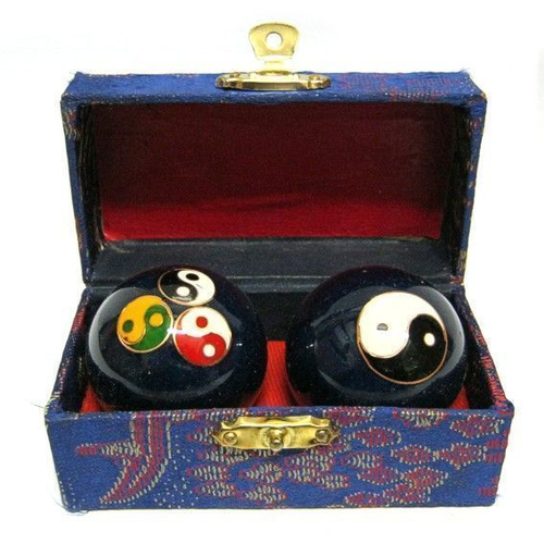 Шары баодинг поющие тройной инь-янь 4см