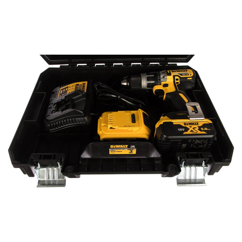 Аккумуляторная дрель-шуруповерт DeWalt DCD796P2 ударная