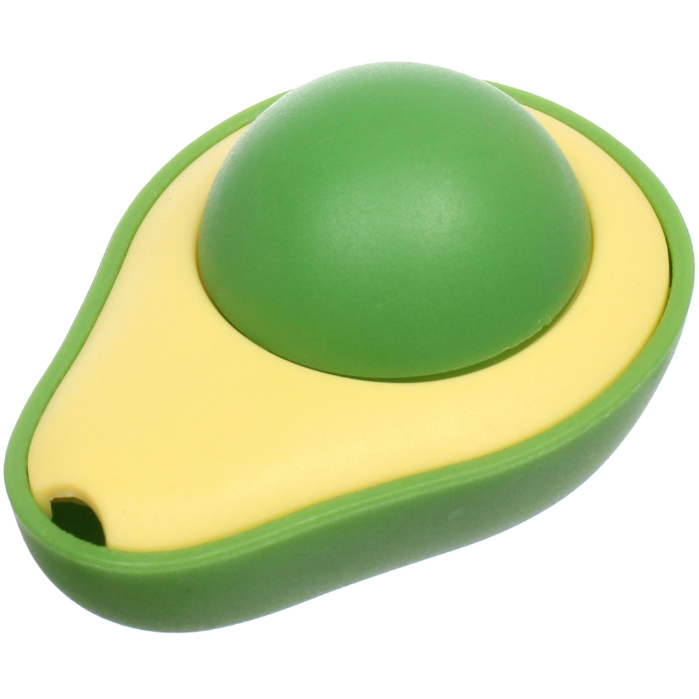 Игрушка для кошек мячик вращающийся «Счастливый хвост!», цвет желтый/зеленый, 6*4,6см