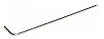 Ключ шестигранный 4мм RF-76504L: Г-образный удлиненный с шаром ROCKFORCE