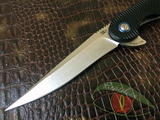 Складной нож Reptilian Зубочистка-1 c клинком из стали 9Cr18MoV, рукоять G10