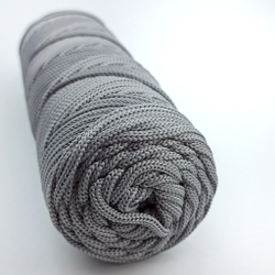 Полиэфирный шнур круглый 3 мм Серый