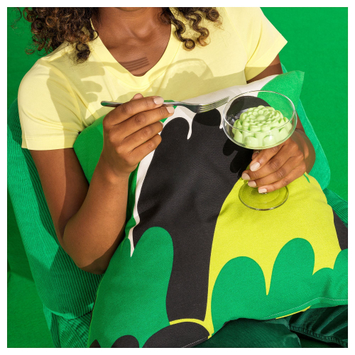 Чехол на подушку IKEA ANGSFIBBLA (АНГСФИББЛА), Разноцветный, 50x50 см