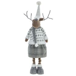 GAEM Игрушка набивная "Олень" (телескоп ноги), L49 W20 H116/45 см, 2в.