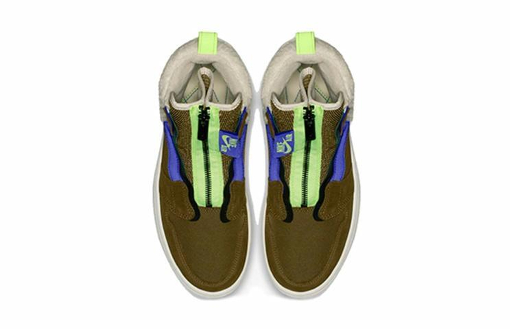 Кроссовки Jordan Air Jordan 1 High Zip Up GS (Подростковая размерная сетка)