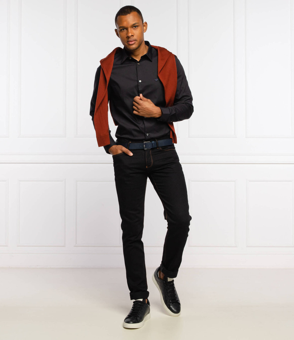 рубашка Emporio Armani - темно-синий(8N1C09 1NI9Z)