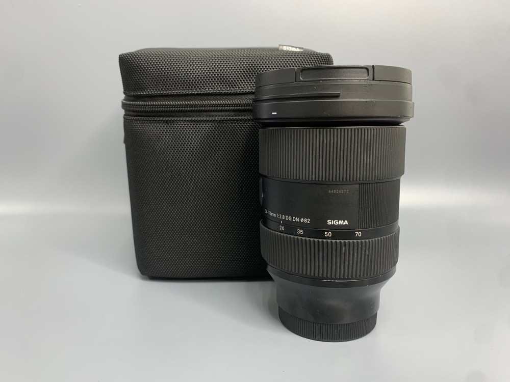 Sigma 24-70mm 2.8 DG DN Art Sony E внутри пыль