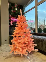 Искусственная розовая елка «Фламинго» (пвх) 210 см / 2.1 м