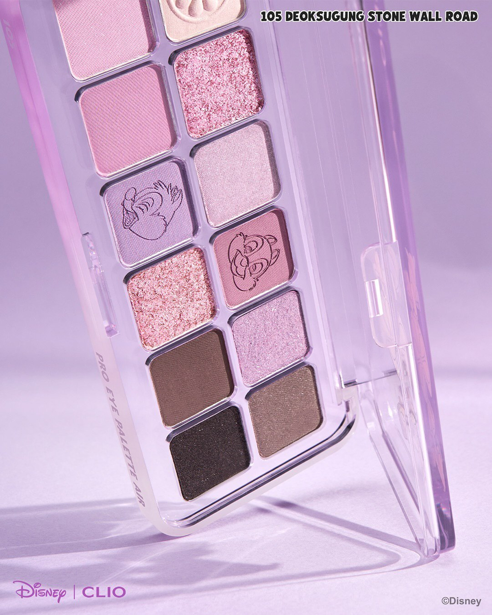 CLIO PRO EYE PALETTE AIR (MICKY &AMP; FRIENDS) - Палетка теней для век