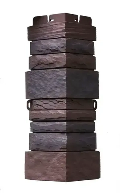 Угол наружный Grand Line Сланец Design Plus орех 0.420*0.155мм 0.65 м2 1уп-12шт