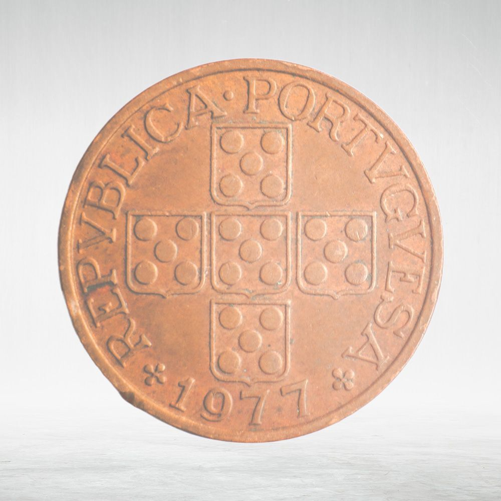 Portugal, 50 Centavos, 1977, VF