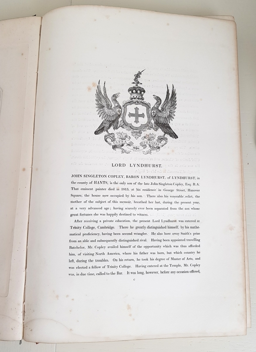 "Portraits of Eminent Conservative Statesmen. Tome 1 " Henry Thomas Ryall  1836 г.
