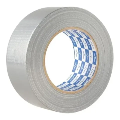 Лента армированная, 50мм*50м, серая, без и/у, Klebebander (комплект 6 шт)