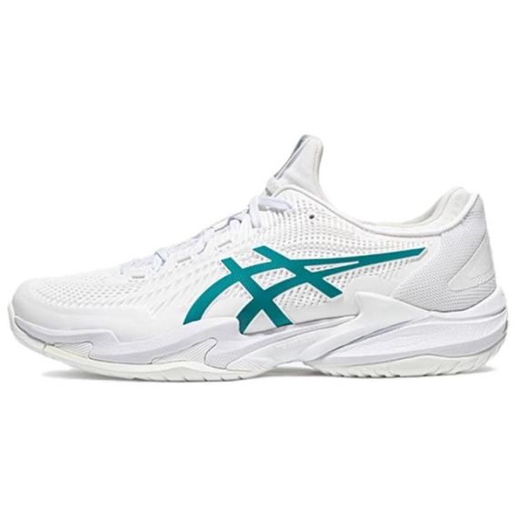 Корт Asics Court FF 3 Новак Кроссовки для тенниса Низкие Белые/Зеленые Мужские