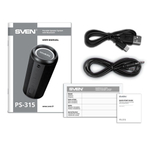 SVEN Портативная колонка АС PS-315, черная