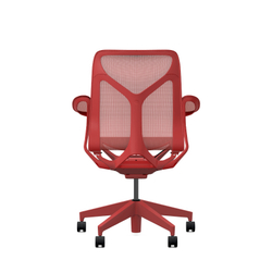Кресло Herman Miller Cosm, средняя спинка, цвет Canyon, подлокотники «лепестки» (Leaf)