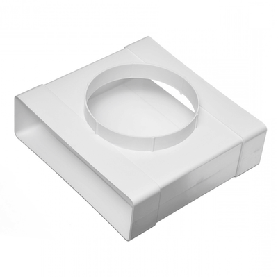 Тройник пластиковый ERA 60x204 мм с выходом D100 мм