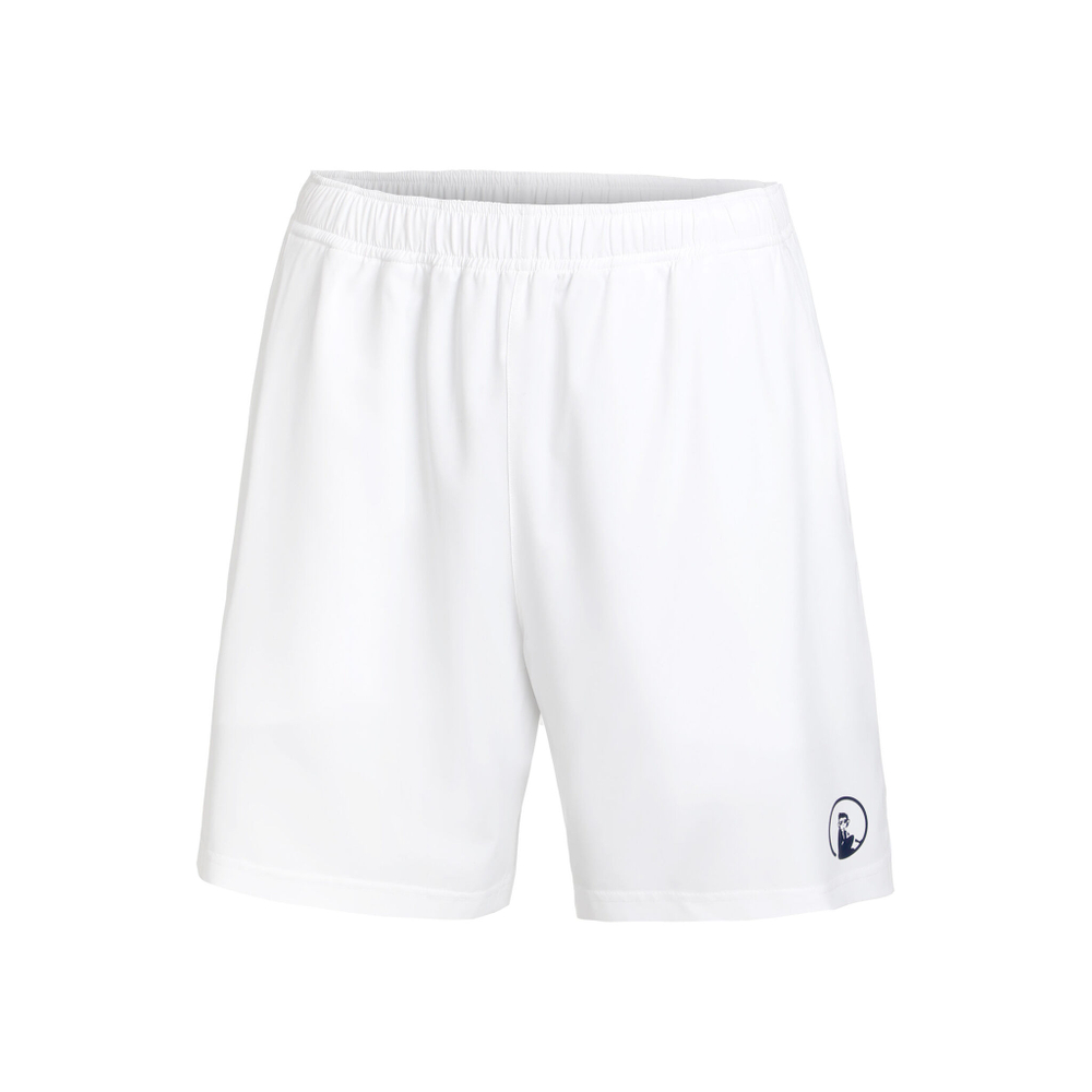 Мужские теннисные шорты Quiet Please Smash 2.0 Shorts Men - White, Dark Blue