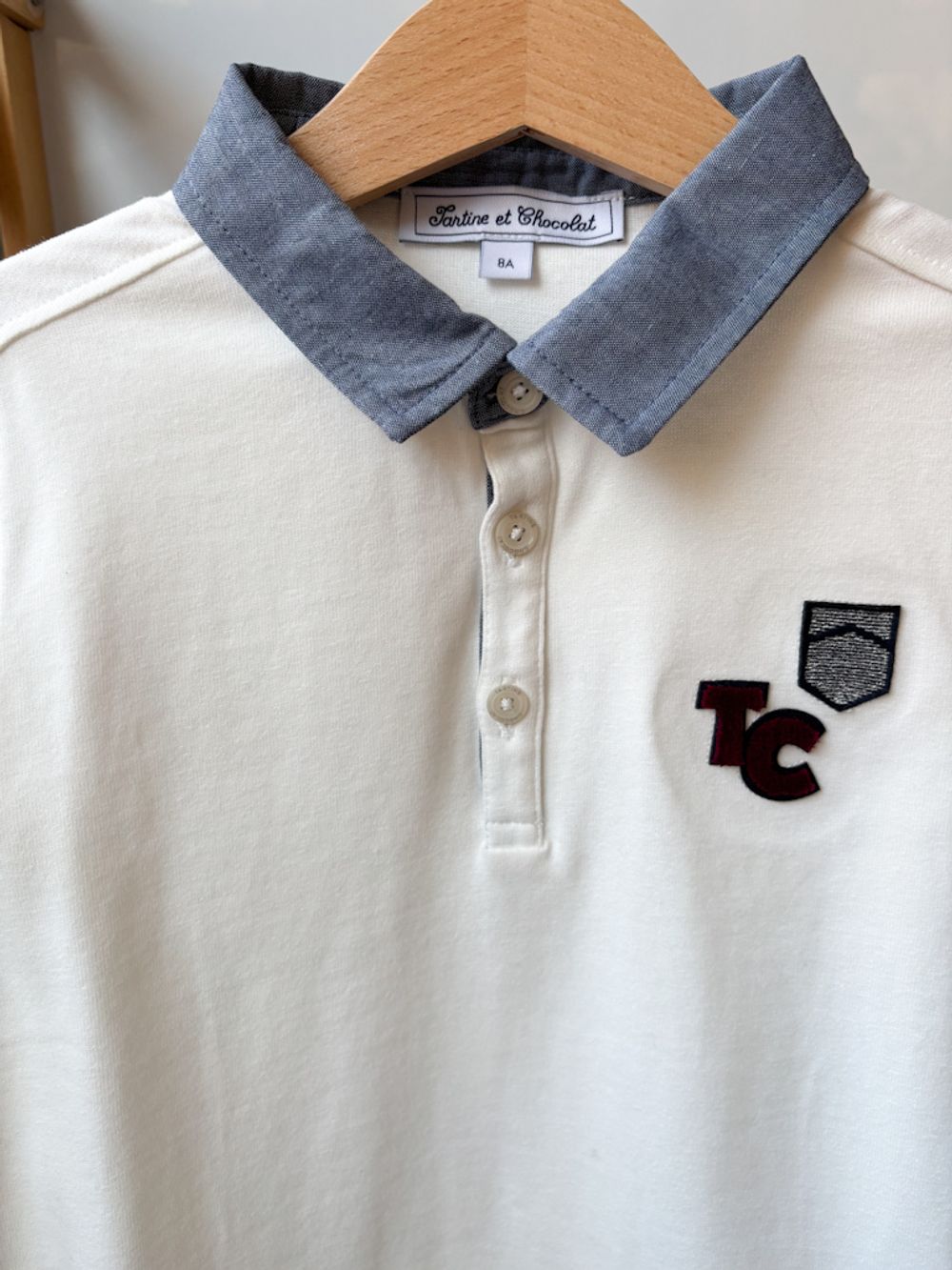 Хлопковое поло Tartine et Chocolat, 128
