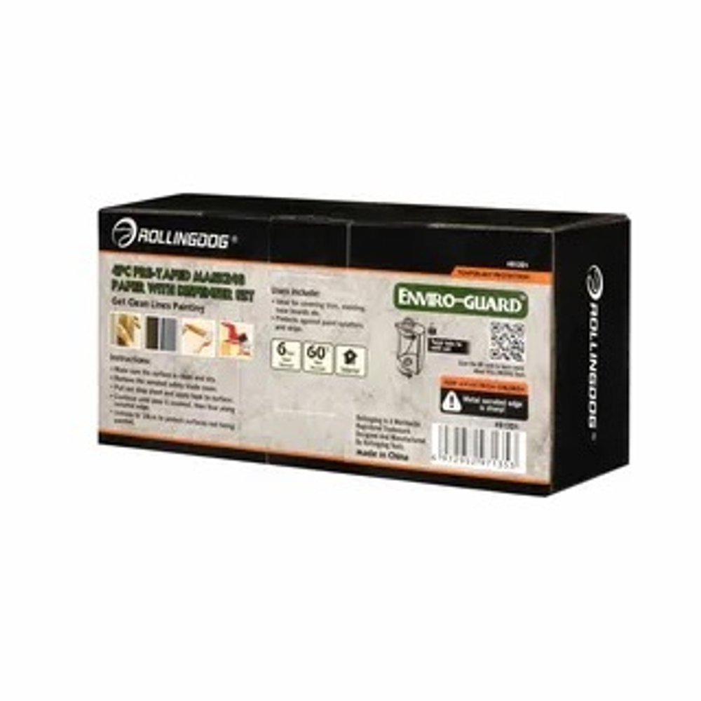 Набор укрывочный с диспенсером Rollingdog Masking Film (4 предмета), арт.81238