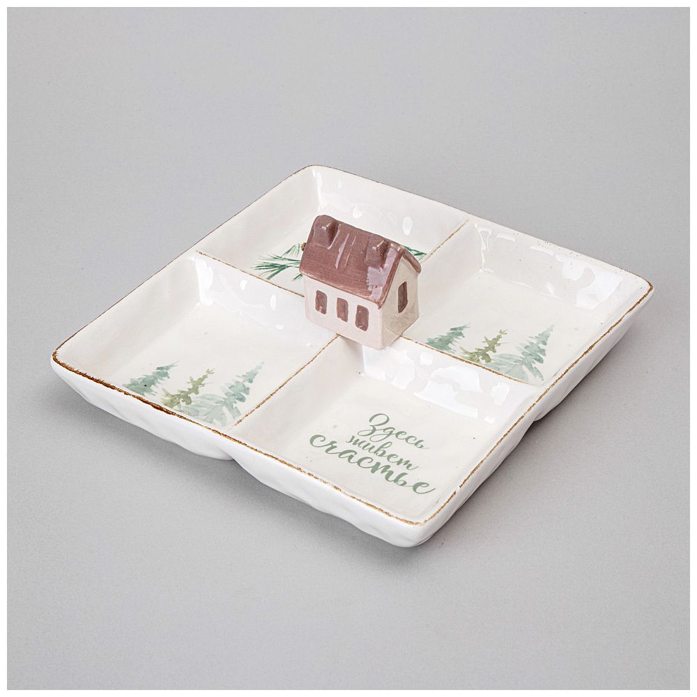 МЕНАЖНИЦА 4 СЕКЦИИ КОЛЛЕКЦИЯ "CHALET" 19,5*19,5*8,5 СМ