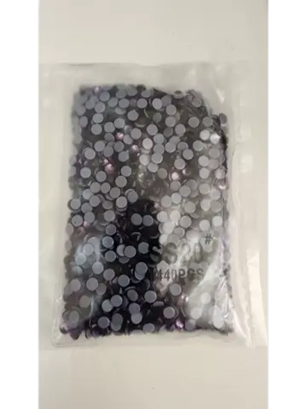 Стразы термоклеевые стекло ss20 Tanzanite