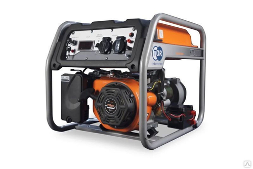 Генератор бензиновый TOR KM4000H 2,8кВт 220В 16л с кнопкой запуска