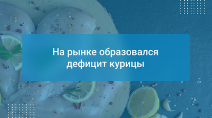 На рынке образовался дефицит курицы