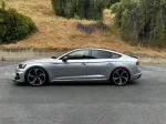 Карбоновый обвес для Audi RS5 2016-2018+ Ауди бампер диффузор губа юбки спойлер