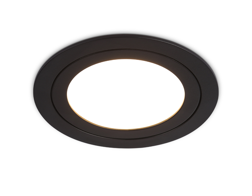 TN6604 BK черный IP44 GX53 max 15W D110*23