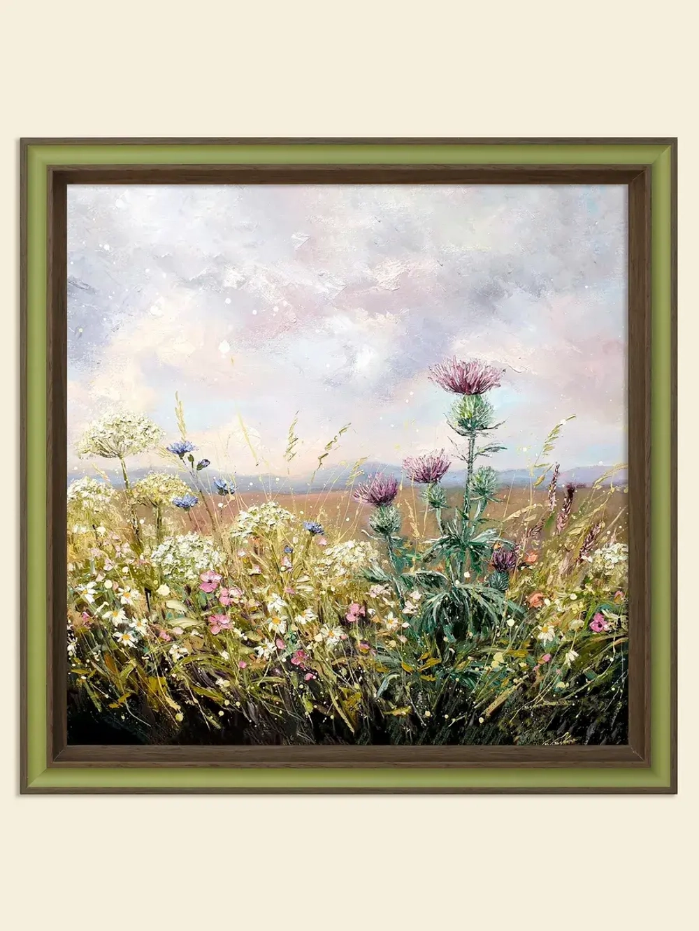 Картина на стену интерьерная на холсте 33х33 см