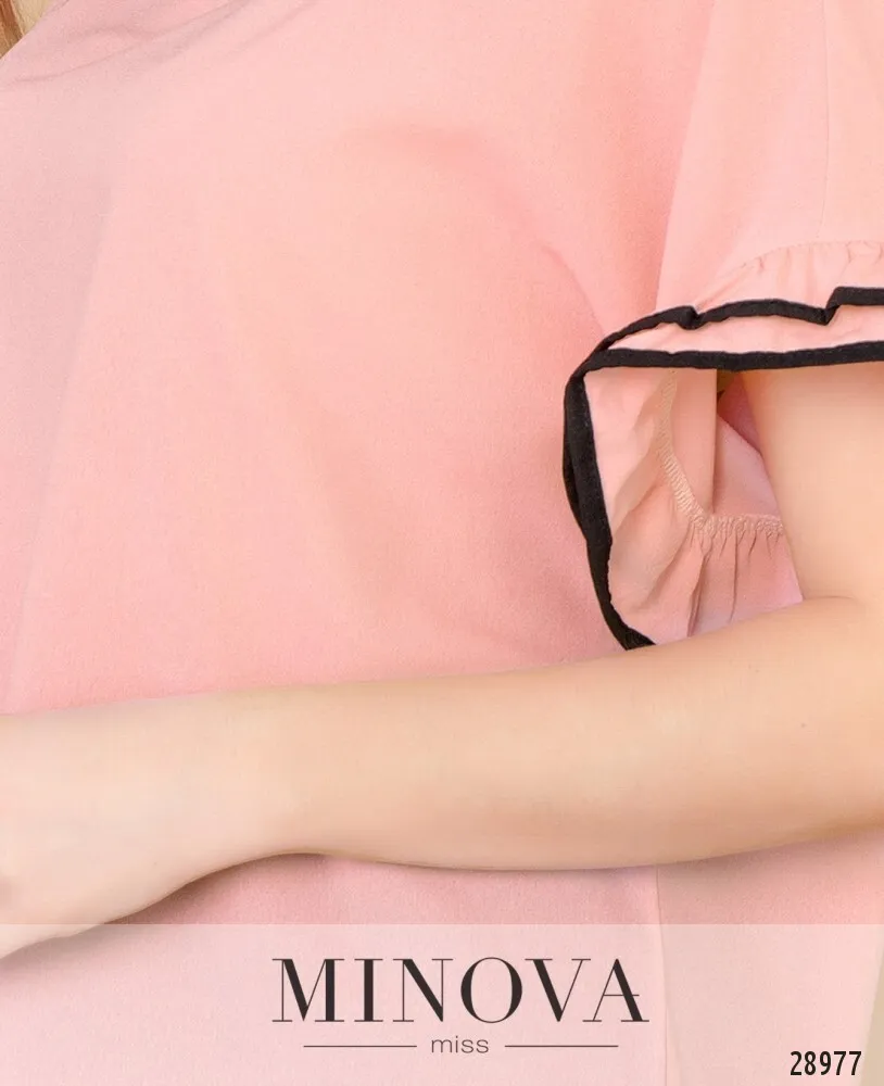 Блуза 1054-пудра Minova