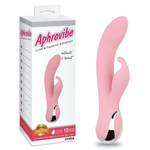 Вибратор с клиторальным стимулятором Intimate G Rabbit, розовый (Цвет: розовый)