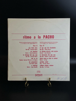 LP Pacho Alonso ‎– Ritmo A Lo Pacho. Виниловая пластинка 12 дюймов. Куба 1975 год.