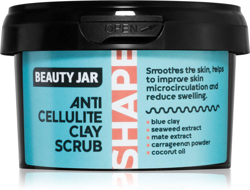 Beauty Jar Shape - антицеллюлитный скраб для тела с глиной /   380  g  / GTIN 4751030832425
